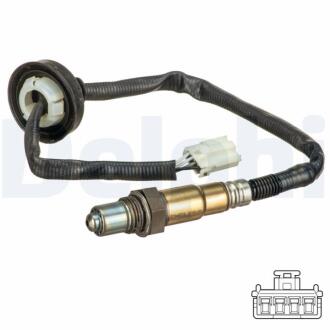 MITSUBISHI Кисневий датчик (лямбда-зонд) COLT VI 04-, SMART Delphi ES2064412B1