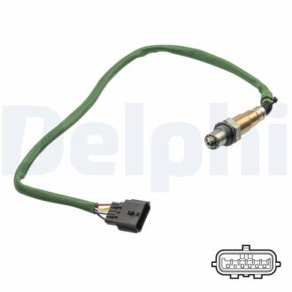 RENAULT Лямбда-зонд CAPTUR 0.9 13-, CLIO 0.9 12-, DUSTER 1.6 19-, MEGANE 1.6 15- Delphi ES2108012B1
