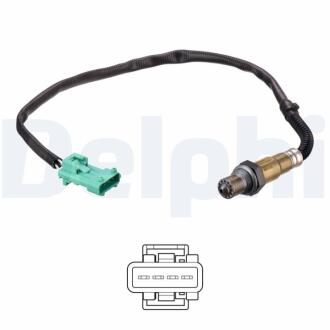 Лямбда-зонд (планарный) AUDI 2,4-4,2 OPEL 2,0/2,2T VW 1,0-4,2 SEAT 1,0/1,4 Delphi ES2114712B1