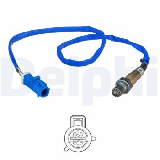 FORD Кисневий датчик (лямбда-зонд) C-Max, Focus, Fiesta, 1,0 EcoBoost Delphi ES2115212B1