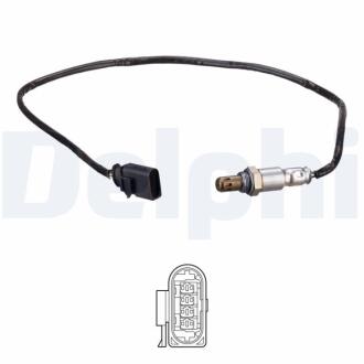 SKODA лямбда-зонд планарний KAROQ 1.5TSI, OCTAVIA III 1.5 TSI 17- Delphi ES2116112B1