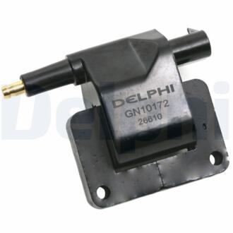 JEEP Катушка зажигания Cherokee/Grand Cherokee,Wrangler I/II 2.5/5.2 91-07 Delphi GN1017212B1