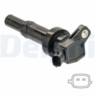 HYUNDAI Катушка зажигания (функция &quot;Старт/Стоп&quot;) i20,Kia Picanto,Rio III,IV 1.2/1.25 12- Delphi GN1082612B1