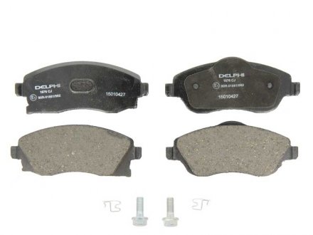 OPEL Тормозные колодки передн.Corsa C 1,0-1,8 00- Delphi LP1676 (фото 1)