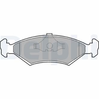 Тормозные колодки Delphi LP204