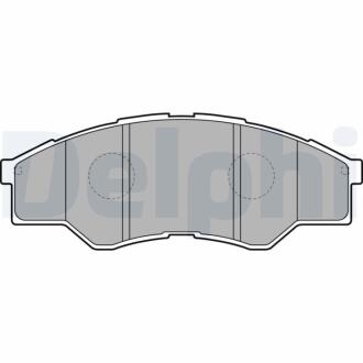 Гальмівні колодки, дискові Delphi LP2060