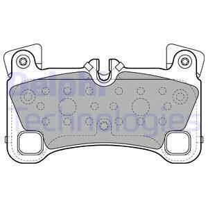 Тормозные колодки Delphi LP2118