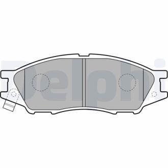 Тормозные колодки Delphi LP2184