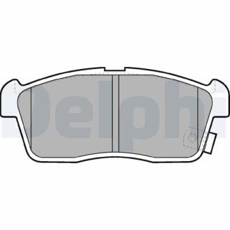 Гальмівні колодки, дискові Delphi LP2219