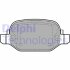 FIAT Тормозные колодки задн.500L 12- Delphi LP2475 (фото 1)