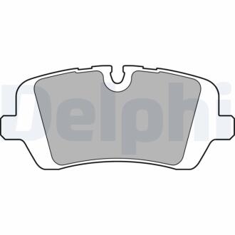 Колодки гальмівні Delphi LP2508