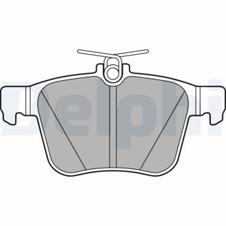 Тормозные колодки Delphi LP2697