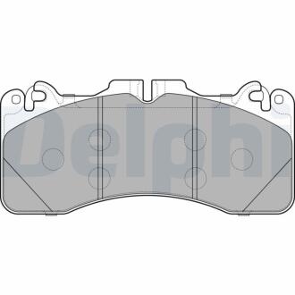 TOYOTA Колодки тормозн.передние Lexus LS460/600 06- Delphi LP2760