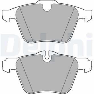 JAGUAR колодки гальм. передн. F-Type 3,0 12-, XF 2,0 12- Delphi LP2766