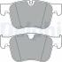 CITROEN Передние тормозные колодки Berlingo, C4 Picasso II, C4 SPACETOURER, C5 Aircross OPEL Combo,COMBO LIFE, GRANDLAND XPeugeot 3008 SUV, 5008 II, 508 II, 508 SW II 1.2-2.0D 02.13- Delphi LP3384 (фото 1)
