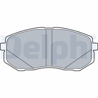 HYUNDAI Тормозна колодка передн. (17 дюймов) TUCSON 13-, KIA SPORTAGE IV Delphi LP3538