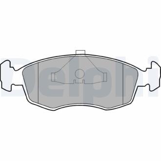 Тормозные колодки Delphi LP587