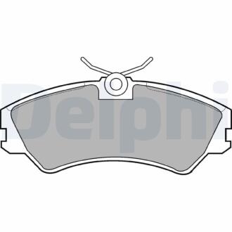 VW Тормозные колодки передн.T4 90- (14&quot;) Delphi LP668