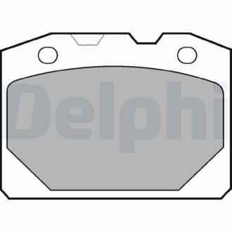 Колодки гальмівні LADA 01-07 Delphi LP92