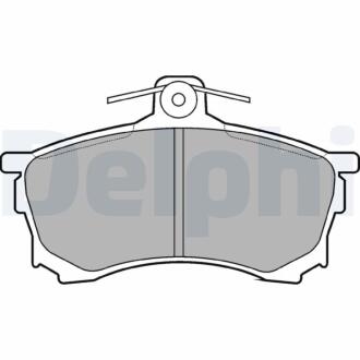 MITSUBISHI Тормозные колодки передн.Carisma 95- Delphi LP992