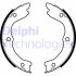NISSAN Колодки ручн. торм. X-Trail 01- (172*22) Delphi LS2038 (фото 1)