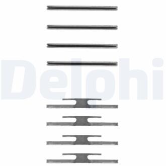 Монтажний компл.,гальм.колодки Delphi LX0055
