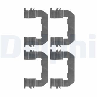 HYUNDAI К-т установочный пер. торм. колодок KIA Delphi LX0514