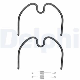 Установочный к-кт. тормозных колодок OPEL AGILA 1.0,1.2 Delphi LY1349