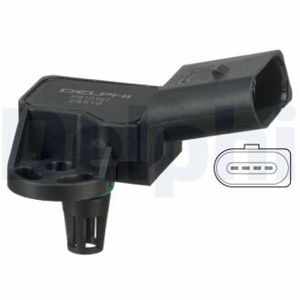 VW Датчик давления SEAT Ibiza IV 1.0TSI Delphi PS10161
