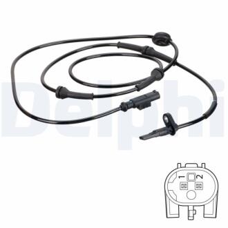 FIAT датчик ABS задн. прав. PUNTO 1.4 03-12 Delphi SS20711