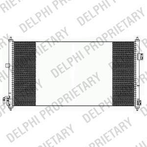 NISSAN Радиатор кондиціонера X-Trail 01- Delphi TSP0225615