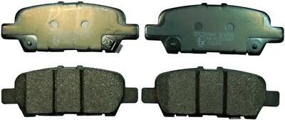 Тормозные колодки дисковые зад. Nissan Murano 07-/X-trail 01-/Qashqai 07-/Maxima 00- Denckermann B110998
