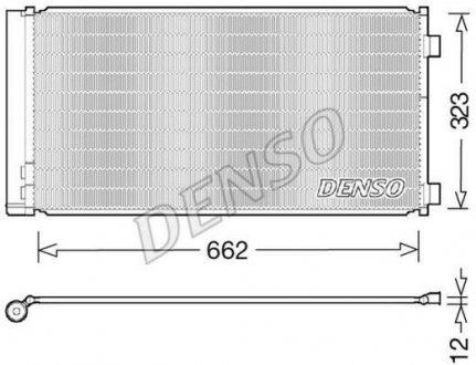 Радіатор кондиціонера DENSO DCN05103