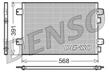 Радиатор кондиционера DENSO DCN23011 (фото 1)