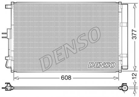 Радіатор кондиціонера DENSO DCN43003