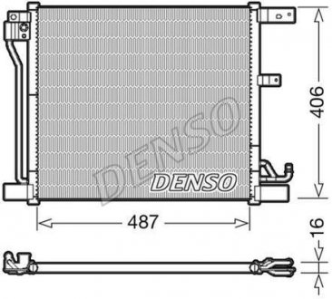 Радиатор кондиционера DENSO DCN46018 (фото 1)