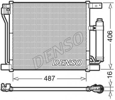 Радиатор кондиционера DENSO DCN46021