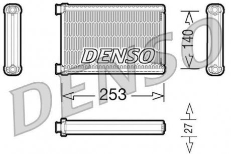 Радиатор отопителя DENSO DRR05005 (фото 1)