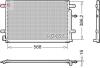 Радіатор кондиціоіонера AUDI A4 (8EC, B7) 04-08, A4 (8K2, B8) 08-15, A4 Avant (8ED, B7) 04-08, A4 кабрі DENSO DCN02038 (фото 1)
