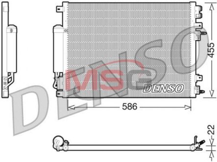 Радіатор кондиціонера DENSO DCN06001