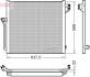 Радіатор кондиціонера DENSO DCN17058 (фото 1)