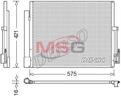 Радиатор кондиционера DENSO DCN20036