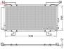 Радиатор кондиционера DENSO DCN36004 (фото 1)
