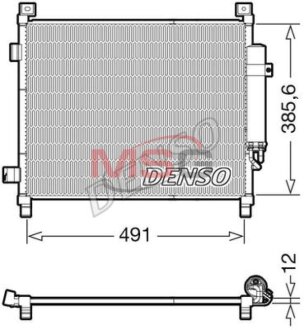 Радиатор кондиционера DENSO DCN46031