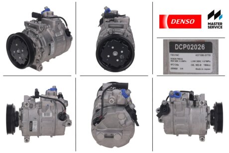 Компрессор кондиционера DENSO DCP02026