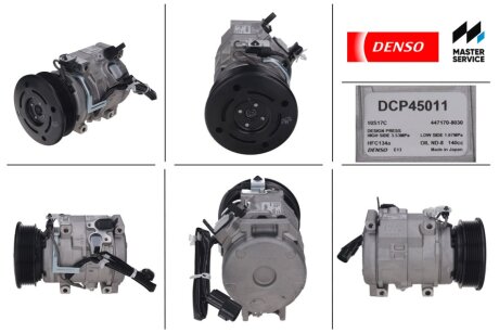 Компресор кондиціонера MITSUBISHI PAJERO III (V7_W, V6_W) 00-07 DENSO DCP45011