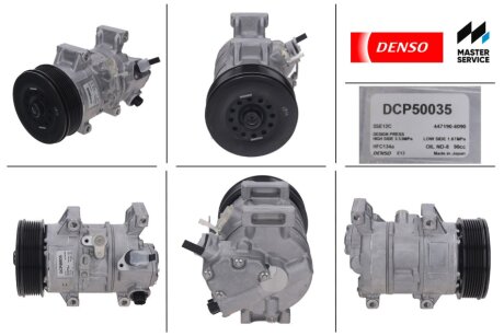 Компресор кондиціонера TOYOTA RAV 4 III (ACA3_, ACE_, ALA3_, GSA3_, ZSA3_) 06- DENSO DCP50035