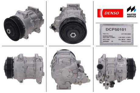 Компрессор новый TOYOT CAMRY седан (XV5_) 2.5 (ASV50) 01.2012- DENSO DCP50101