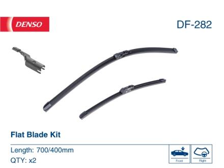 Комплект щіток склоочисника 700/400 DENSO DF282