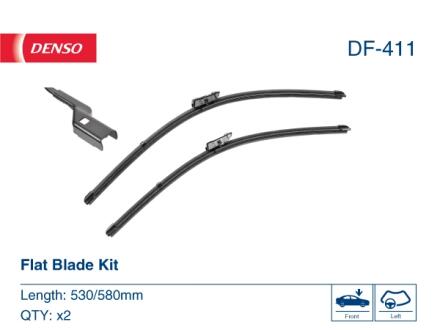 Щітка склоочисника DENSO DF411
